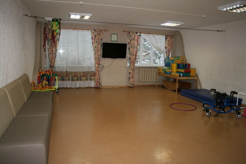 Просторный холл корпуса